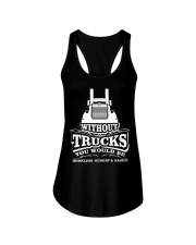 Homeless Hungry Truckin' Ladies Flowy Tank thumbnail