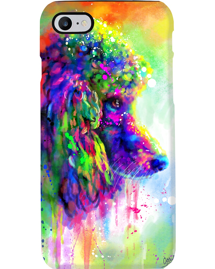 Poodle Water Color Phone Case Phone Case