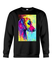 Weimaraner Water Color Crewneck Sweatshirt thumbnail
