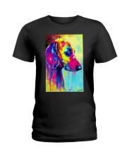 Weimaraner Water Color Ladies T-Shirt thumbnail