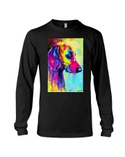Weimaraner Water Color Long Sleeve Tee thumbnail