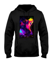 Border Collie Poster Splash Hooded Sweatshirt thumbnail