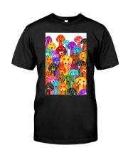 Dachshund Multi Classic T-Shirt thumbnail