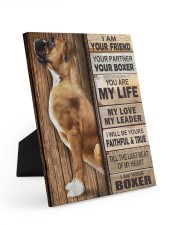 Boxer Partner 8x10 Easel-Back Gallery Wrapped Canvas thumbnail