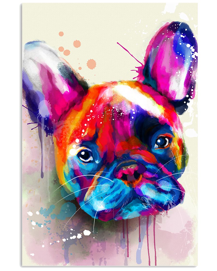 French bulldog color 11x17 Poster
