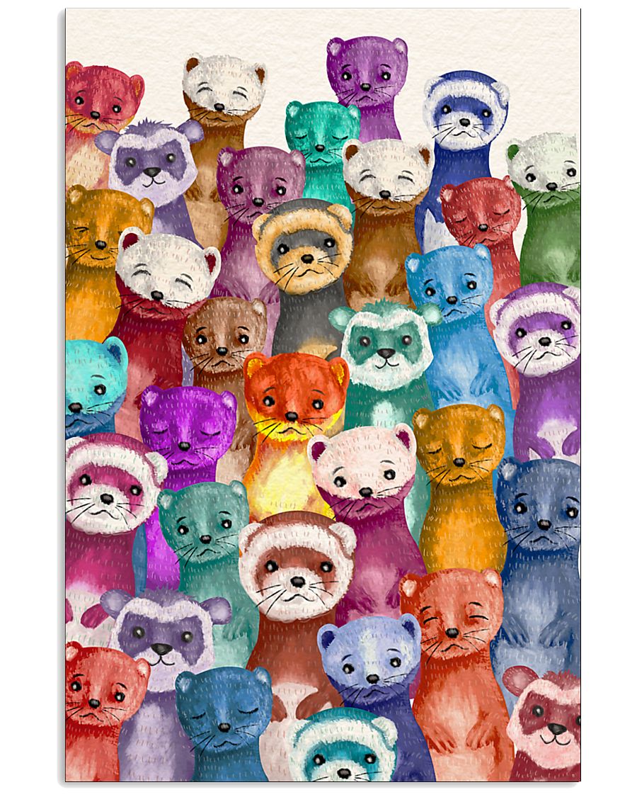 Ferret Multi-Dog D2 11x17 Poster