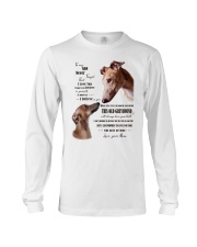 greyhound to my son Long Sleeve Tee thumbnail