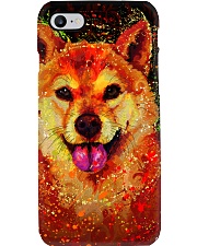 SHIBA INU HAPPY FACE POSTER Phone Case thumbnail