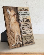 Chihuahua Partner 8x10 Easel-Back Gallery Wrapped Canvas aos-easel-back-canvas-pgw-8x10-lifestyle-front-03