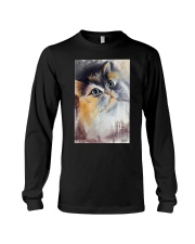 PERSIAN CAT POSTER Long Sleeve Tee thumbnail