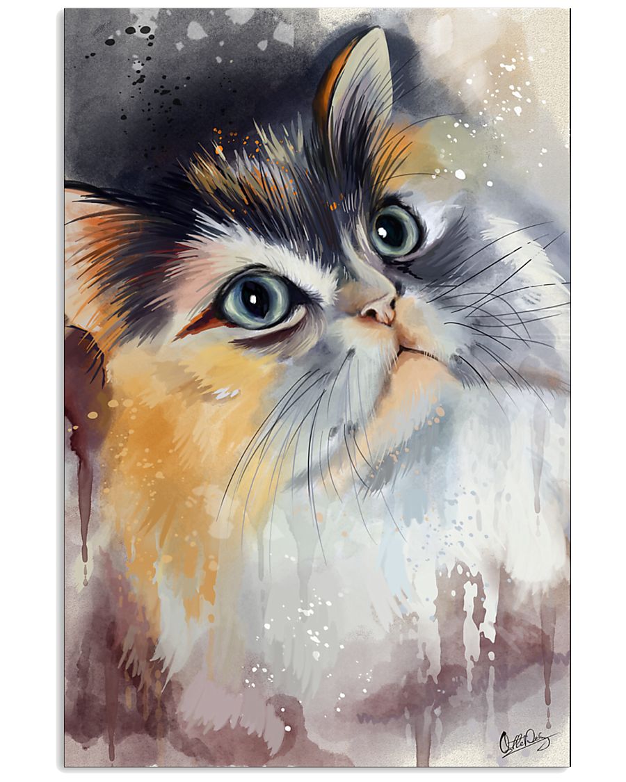 PERSIAN CAT POSTER 11x17 Poster