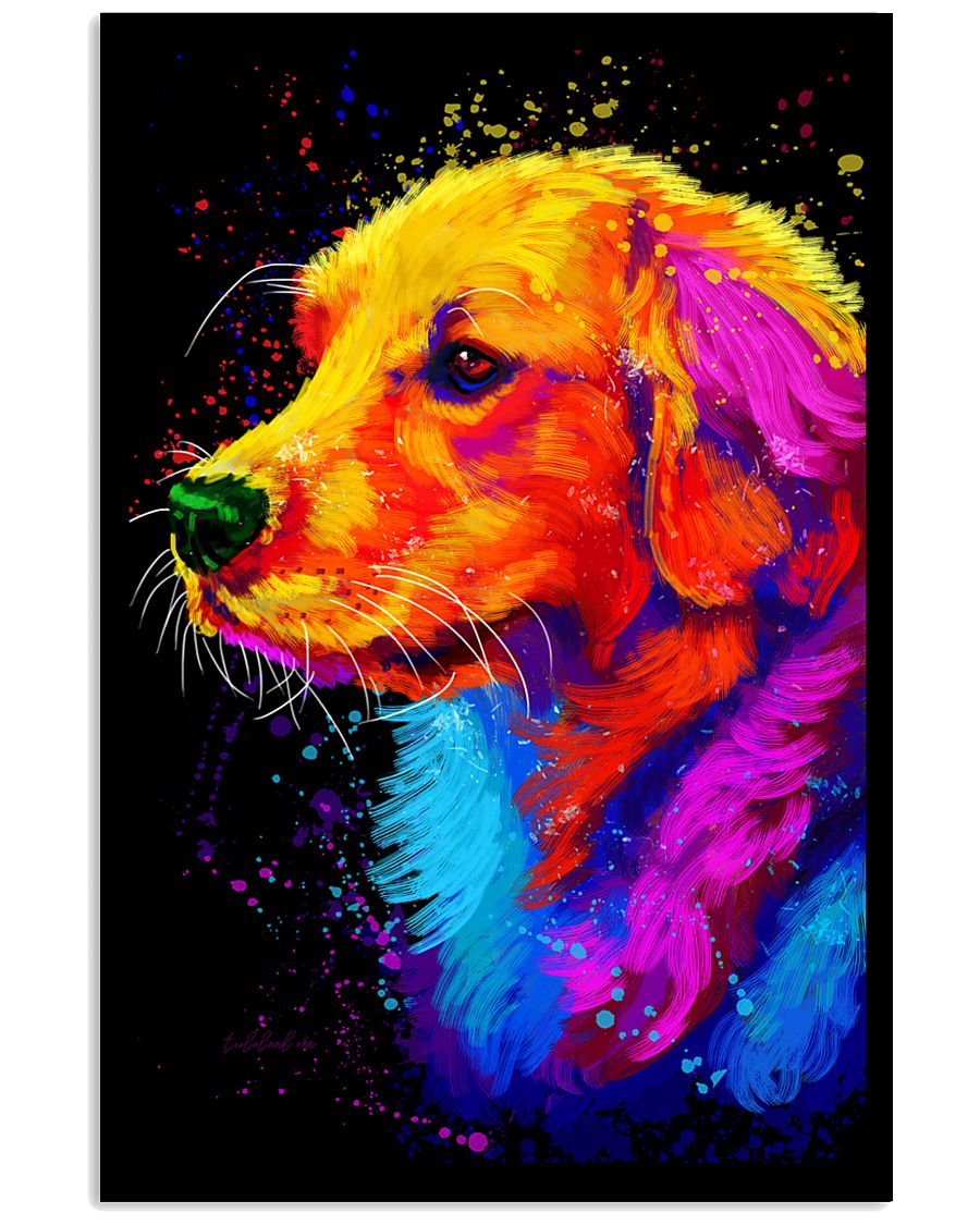 Golden Water Color 11x17 Poster
