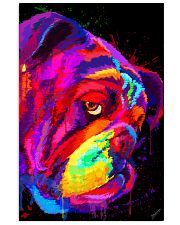 BullDog Poster Face Art V2 24x36 Poster front