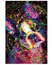 Boston Terrier Splash 11x17 Poster front