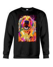 Golden Retriever Water Color Art J2 Crewneck Sweatshirt thumbnail