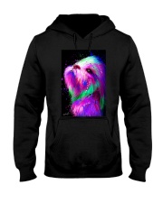 Shih Tzu Water Color Hooded Sweatshirt thumbnail