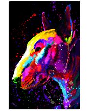 Bull Terrier Poster Water Color Art V10 11x17 Poster front