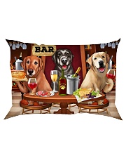 Labrador Wine Rectangular Pillowcase thumbnail