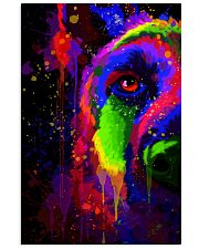 German Shephered Half Face 16x24 Poster front