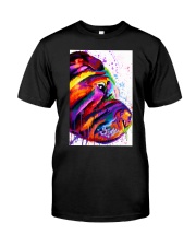 Shar Pei Water Color Classic T-Shirt thumbnail