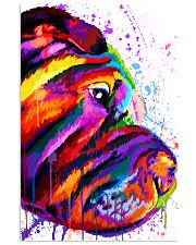 Shar Pei Water Color 16x24 Poster front