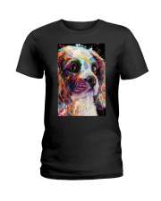Cavalier Water Color Ladies T-Shirt thumbnail