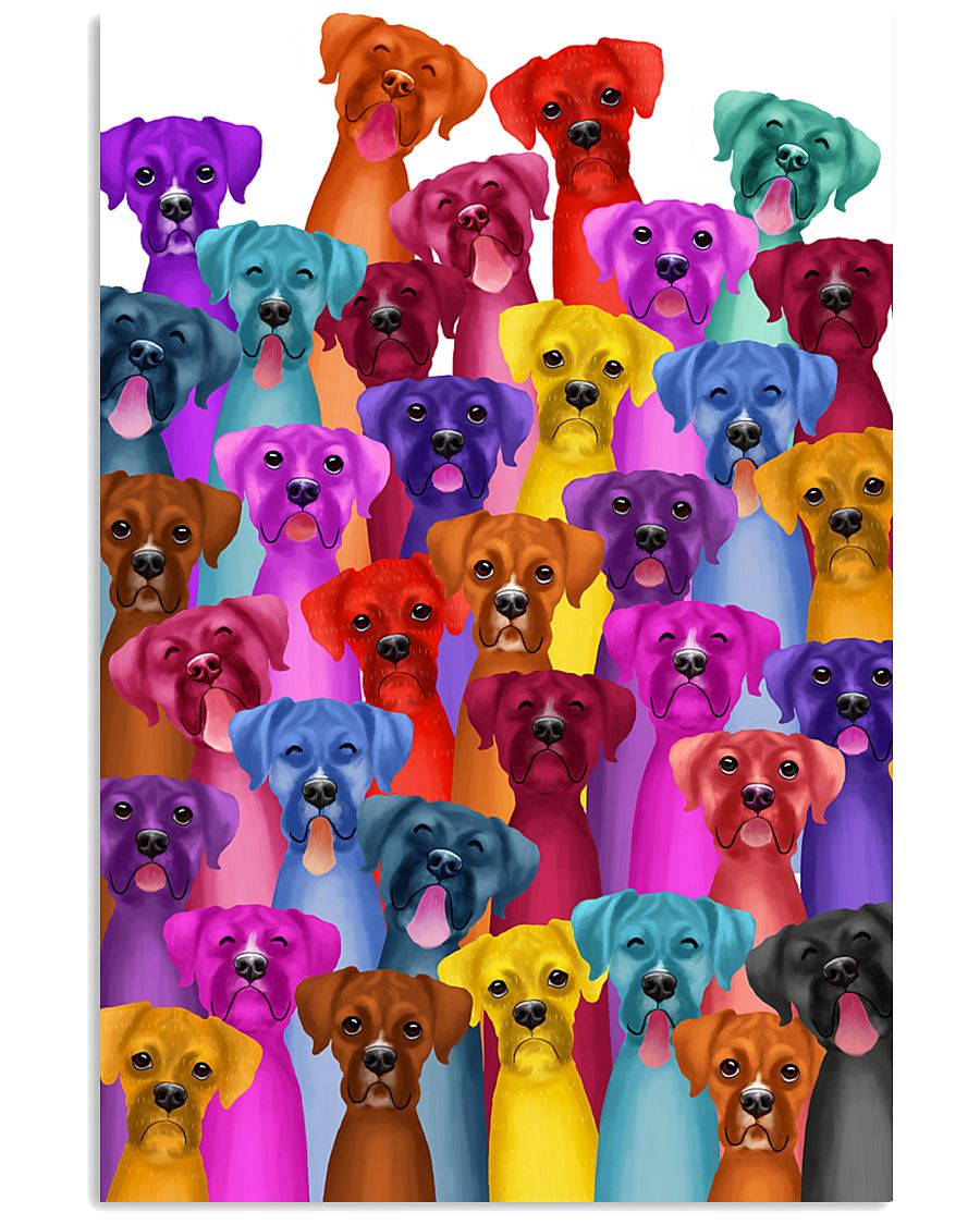 Boxer Mullti Poster 11x17 Poster