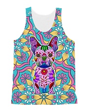 Frenchie Color All-over Unisex Tank thumbnail