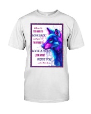 Wolf look back Premium Fit Mens Tee thumbnail