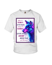 Wolf look back Youth T-Shirt thumbnail
