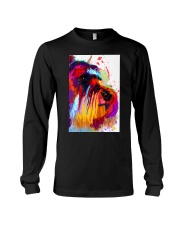 SCHNAUZER ONE SIDE FACE POSTER Long Sleeve Tee thumbnail
