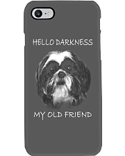 Shih tzu darkness Phone Case tile