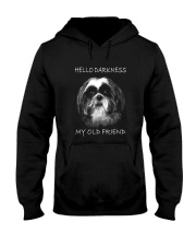 Shih tzu darkness Hooded Sweatshirt tile