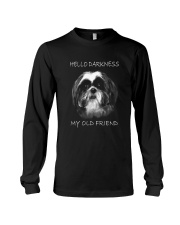 Shih tzu darkness Long Sleeve Tee tile