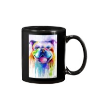 BullDog Poster Flow Art V2 Mug thumbnail