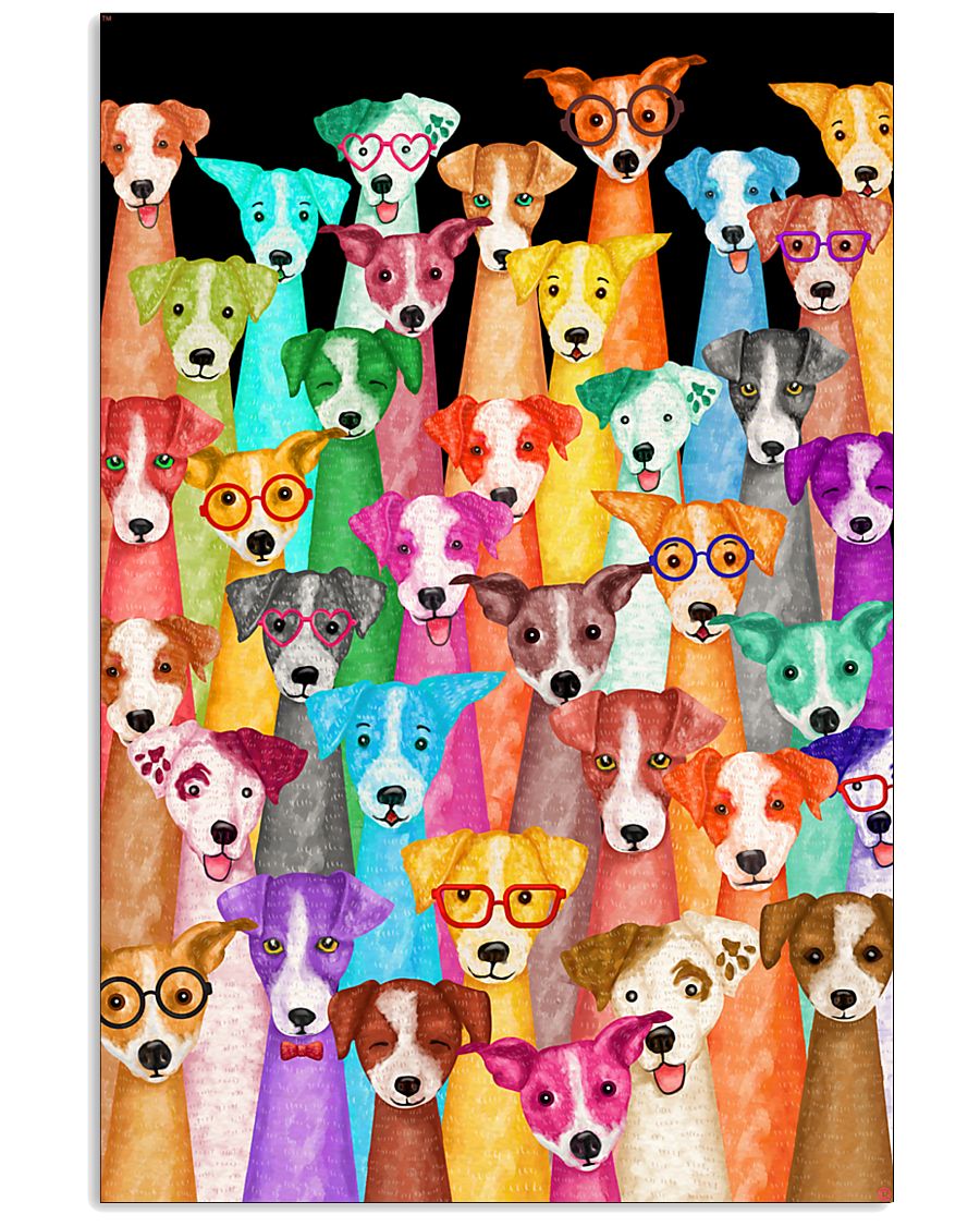 Jack Russell Multi-dog 11x17 Poster