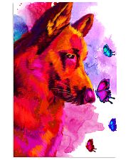 German Shepherd Buterfly Water Color 11x17 Poster thumbnail