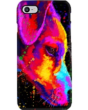 Jack Russell Water Color Art Half Face Phone Case thumbnail