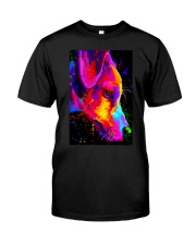 Jack Russell Water Color Art Half Face Classic T-Shirt thumbnail
