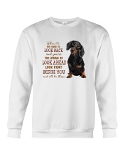 dachshund Beside you Crewneck Sweatshirt thumbnail