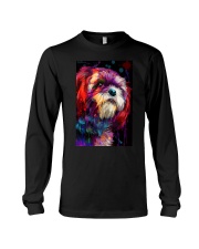 Shih Tzu Water Color Long Sleeve Tee thumbnail