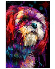 Shih Tzu Water Color 16x24 Poster front