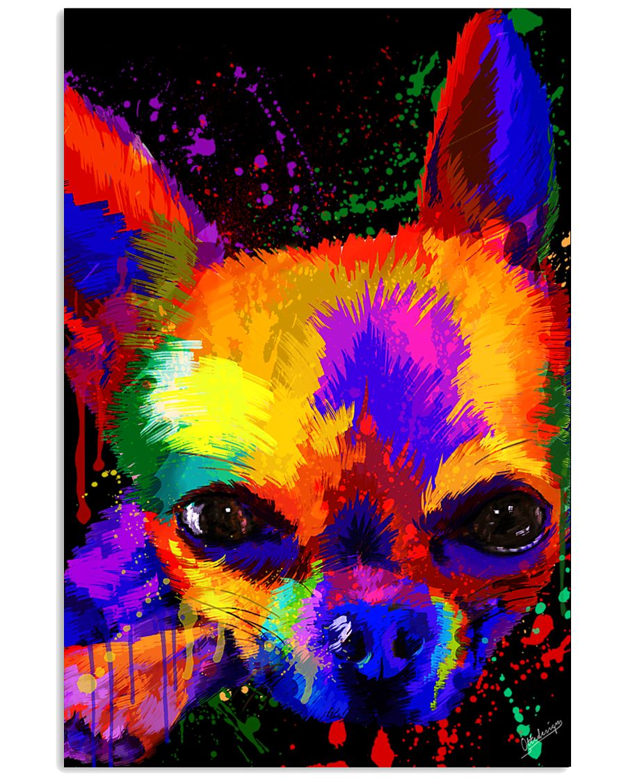 Chihuahua Water Color 16x24 Poster