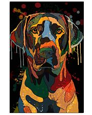 Labrador Water Color Art Flow Unique One ZX101 11x17 Poster front
