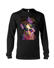 Boston Terrier Poster Splash Long Sleeve Tee thumbnail