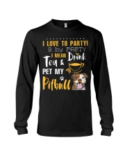 I LOVE TO PARTY PITBULL Long Sleeve Tee thumbnail