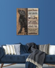 Labrador Partner 16x20 Gallery Wrapped Canvas Prints aos-canvas-pgw-16x20-lifestyle-front-06
