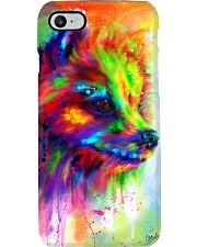 POMERANIAN COLORFUL POSTER Phone Case thumbnail