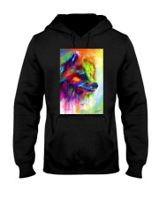 POMERANIAN COLORFUL POSTER Hooded Sweatshirt thumbnail