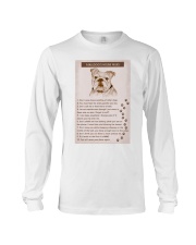 BullDog Poster House Rules Long Sleeve Tee tile